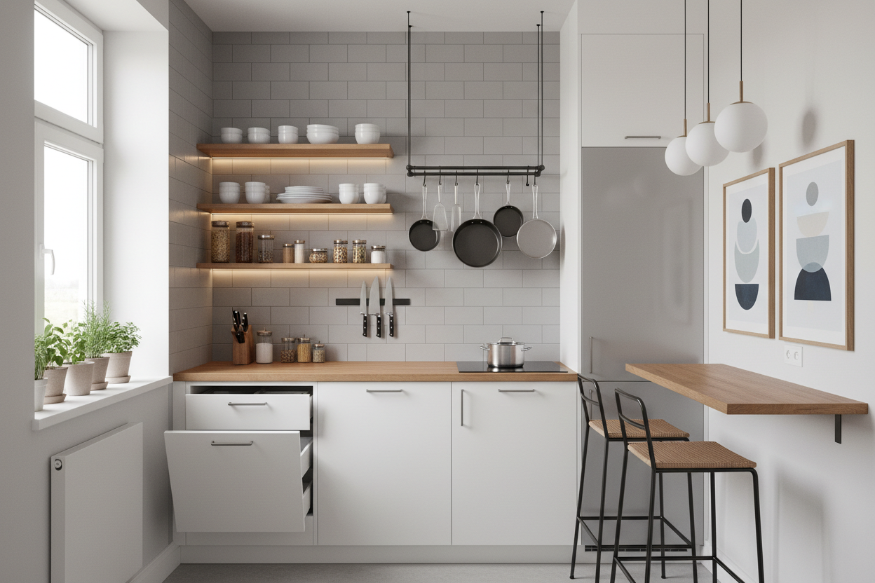 How to Maximize Small Kitchen Spaces Without Sacrificing Style