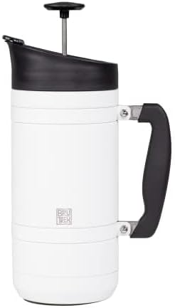 BruTrek by Planetary Design | BaseCamp French Press | 48 fl.oz - White