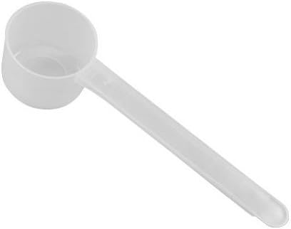 Supplement and Supply 1 Teaspoon (1/3 Tablespoon | 5 mL) Long Handle Plastic Measuring Spoon for Coffee, Protein Powder, Pet Food, Spices, Grains, Dry Goods – Food-Grade BPA-Free (Pack of 1)
