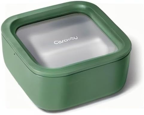 Caraway Glass Food Storage Container with Lid