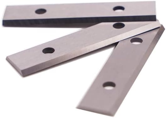 LU&MN Carbide Scraper Replacement Blades, 2.38" / 60×12×1.5mm Double-Edged Reversible Blades, Fits Most Handheld Paint, Glue& Grout Scrapers, 10Pieces