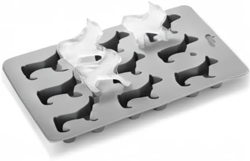 ACOOKEE French Bulldog Ice Cube Mold, Fun Shapes Frenchie Bull Dog Ice Cube Tray, Silicone Dog Treat Mold, Cute Novelty French Bulldog Gifts for Baking & Freezing Decor, BPA Free & Heat Resistant