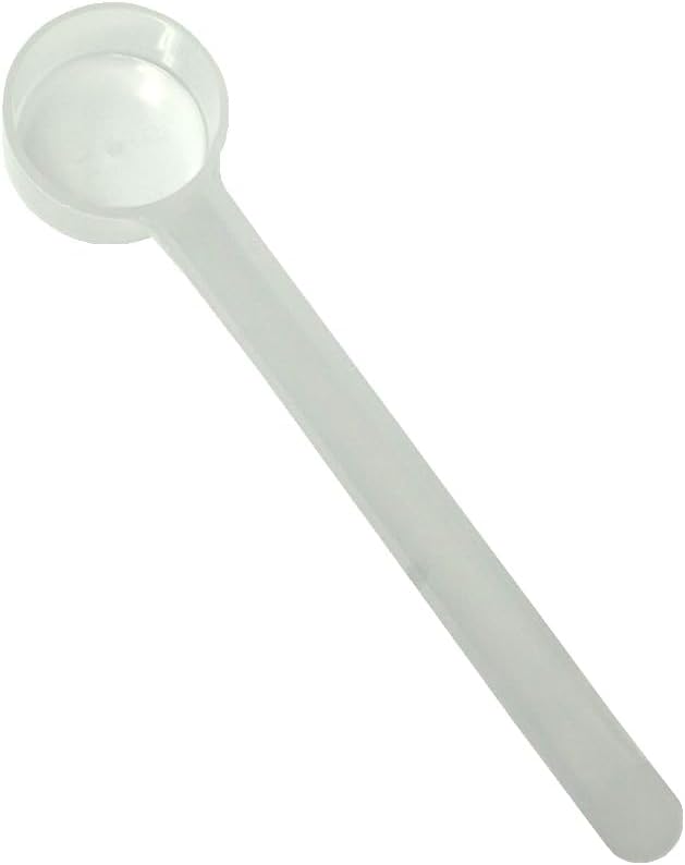 Supplement and Supply 18 mL (18 CC) Long Handle Plastic Measuring Spoon for Coffee, Protein Powder, Pet Food, Spices, Grains, Dry Goods – Food-Grade BPA-Free (Pack of 1)