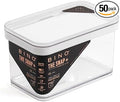 BINO | Food Storage Containers, 3.8 Qt/3.6 Liter - 20 Pack | THE SNAP+ COLLECTION | Airtight Food Storage Containers with Lids | Pantry Organization | BPA-Free | Containers for Organizing