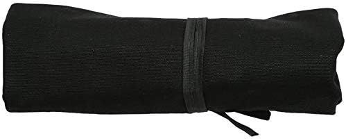 HERSENT Chef's Knife Roll Bag,Portable Travel Chef Knife Case Knife Bag Carrier Storage Bag with 4 Slots Best Gift for Pro Chef or Culinary Enthusiasts Men Women
