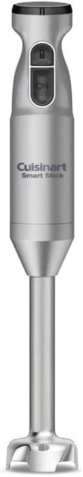 Cuisinart Smart Stick Two-Speed Corded Hand Blender, Powerful Immersion Blender with 300-Watt Motor Blends Shakes, Smoothies, Puree, Baby Food, Soups & Sauces, CSB-175SVP1, Silver