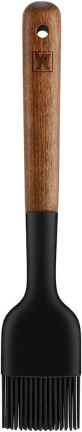 WAGENSTEIGER Silicone Cooking Brush with Wooden Handle: Pastry Brush, For Glazing Pastries and Basting Meats, Heat Resistant Cookware, Gentle Head & Bristle Design, BPA Free, Non-slip Grip