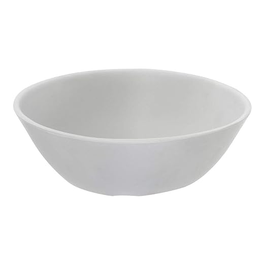 Carlisle FoodService Products Ridge Reusable Plastic Plate Dinner Plate for Home and Restaurant, Melamine, 10.5 Inches