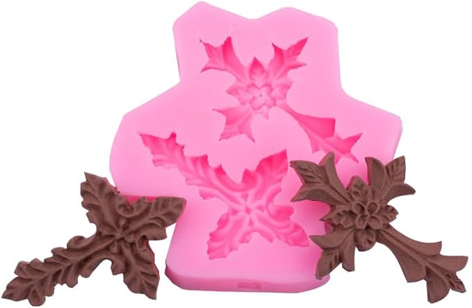 Cross Molds Silicone Fondat Cake Chocolate Mold 2pcs for Baptism Party Supplies