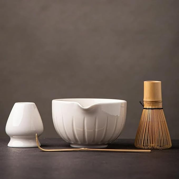 TANG PIN Matcha Set - Match Bowl and Whisk, 15 OZ Matcha Whisk Set