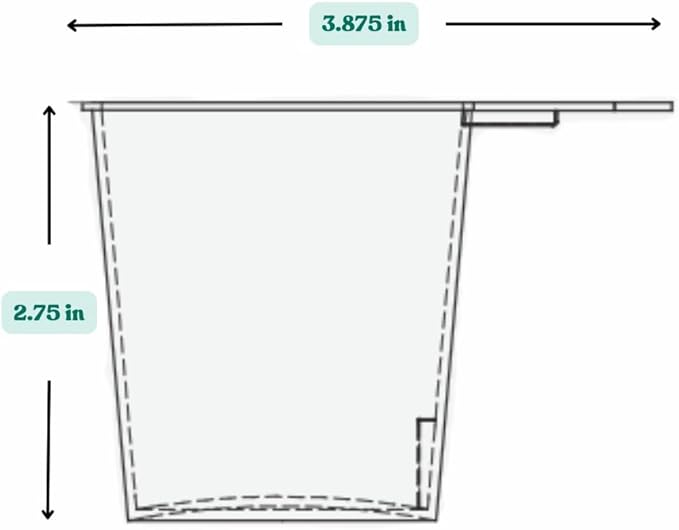 Supplement and Supply 3/4 Cup (6 Oz. | 177 mL) Short Handle Scoop for Coffee, Protein Powder, Pet Food, Spices, Grains and Dry Goods – Plastic Food-Grade, BPA-Free Measuring Cup (Pack of 5)