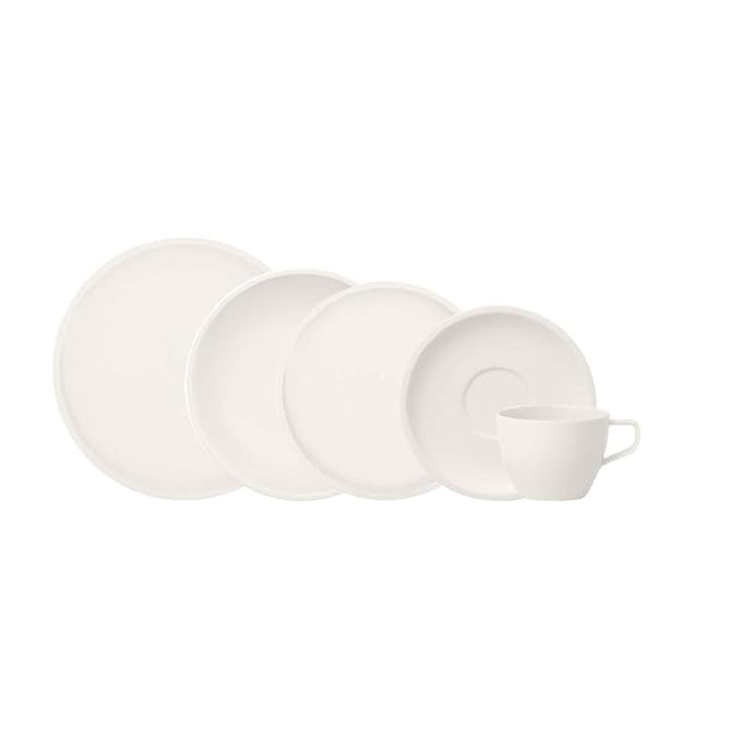 Villeroy & Boch Artesano Original 30 Piece Dinnerware Set, Creamy White