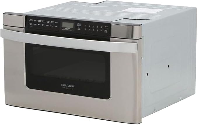 Sharp KB6524PSY 24 in. 1.2 cu. ft. Built-In Microwave Drawer Oven