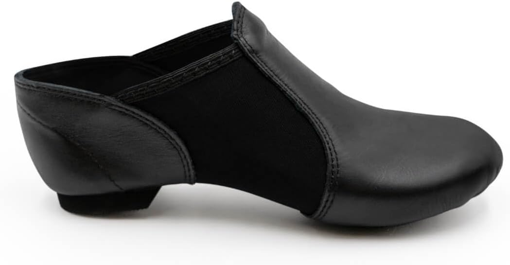 Capezio E-Series Jazz Slip On, Black, 13.5 W