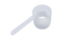 Supplement and Supply 1/3 Cup (80 mL | 2.7 Oz.) Long Handle Plastic Measuring Scoop for Coffee, Protein Powder, Pet Food, Spices, Grains, Dry Goods – Food-Grade BPA-Free (Pack of 25)