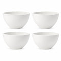 Villeroy & Boch Artesano Original Rice Bowls, Creamy White, Set of 4