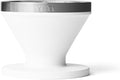 YETI Pour Over Coffee Maker Accessory Ramblers, Designed for Perfect Coffee Extraction Anywhere, Stainless Steel, fits any V60 Filter, White