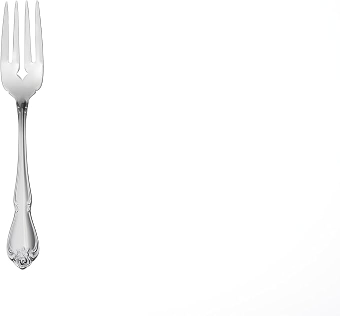 Oneida True Rose Salad Forks Silverware Set for 4, Flatware