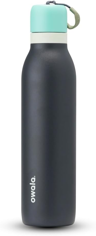 Owala FreeSip Twist Stainless Steel Water Bottle 24 oz Foggy Tide