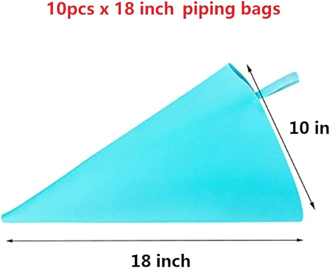 ANSLYQA Pastry Piping Bags Set, 28 Pcs Baking Tools
