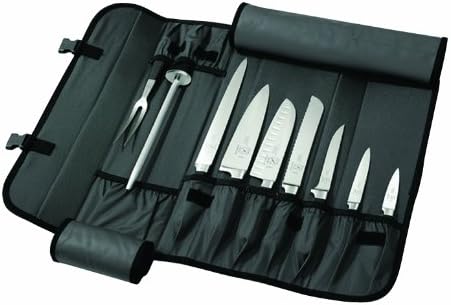 Mercer Culinary 10-Pocket Knife Case, Black
