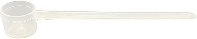 Supplement and Supply 6.5 mL (6.5 CC) Long Handle Plastic Measuring Spoon for Coffee, Protein Powder, Pet Food, Spices, Grains, Dry Goods – Food-Grade BPA-Free (Pack of 10)
