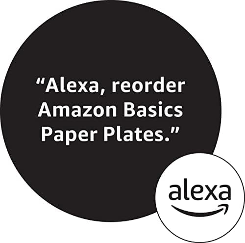 Amazon Basics Everyday Paper Plates, 10 Inch, Disposable, 50 Count, Packaging May Vary