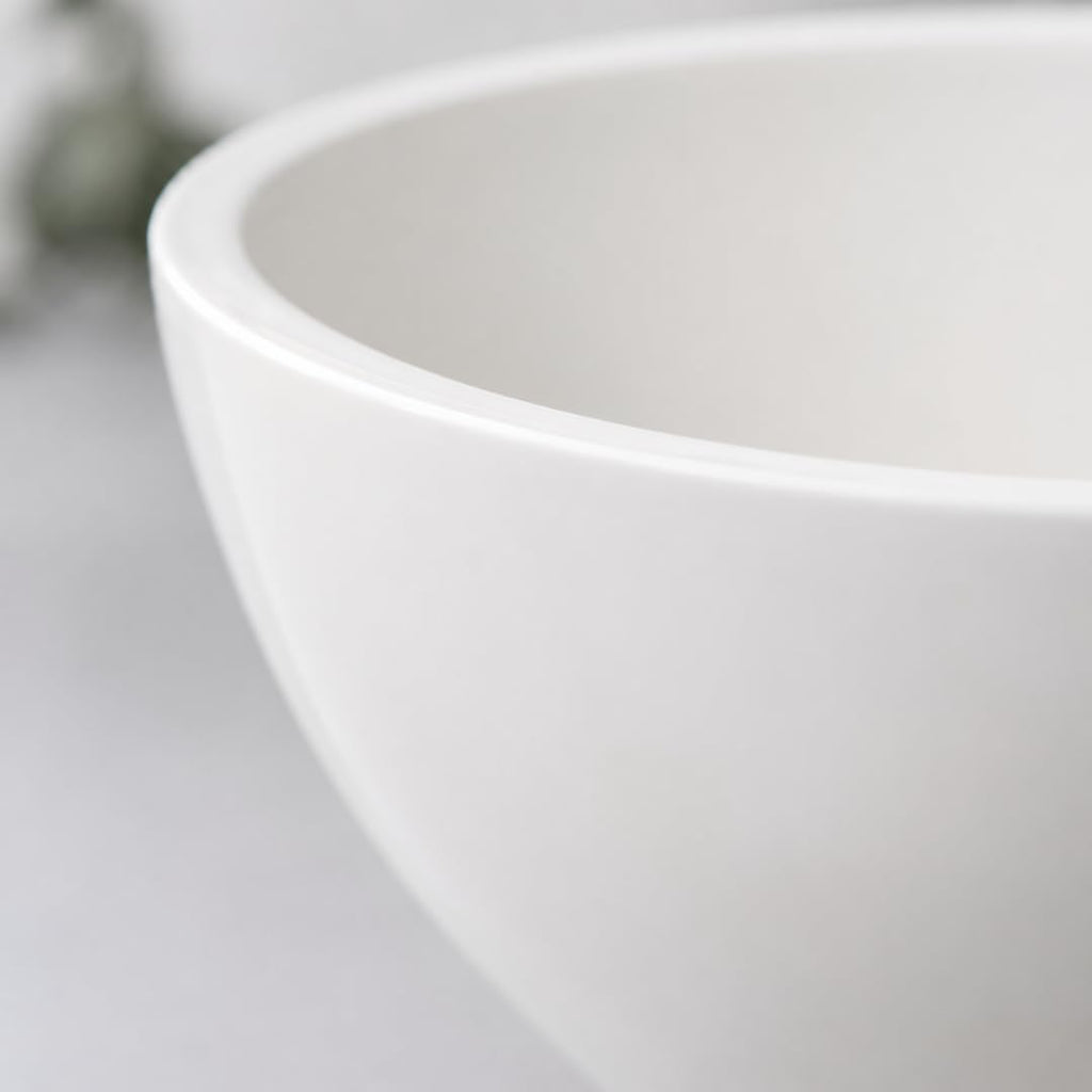Villeroy & Boch Artesano Original Rice Bowls, Creamy White, Set of 4