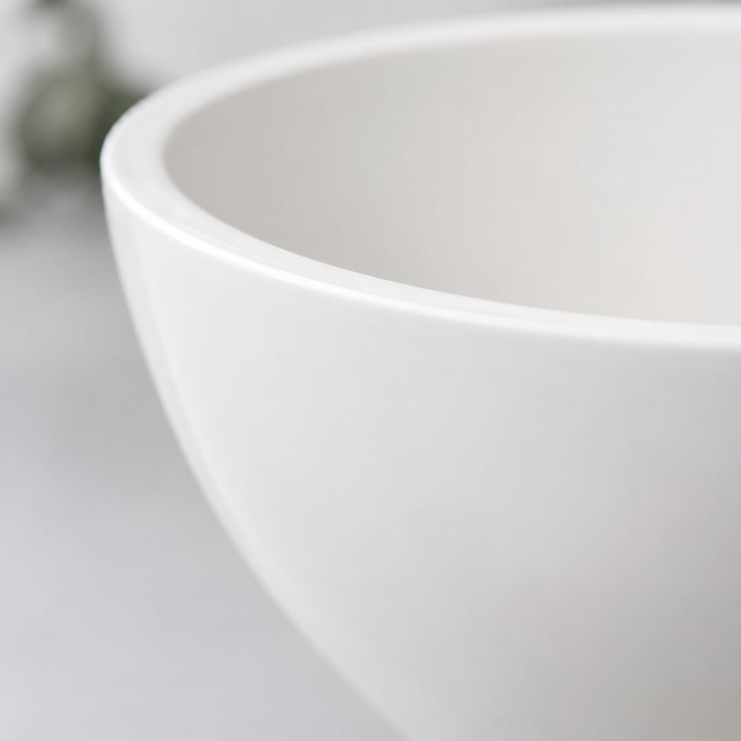 Villeroy & Boch Artesano Original Rice Bowls, Creamy White, Set of 4