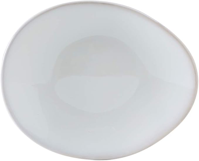 Tuxton China GAA-651 Ellipse Plate, 10" x 8-1/4", oblong, microwave & dishwasher safe, oven proof, fully vitrified, lead-free, ceramic, TuxTrendz, Artisan