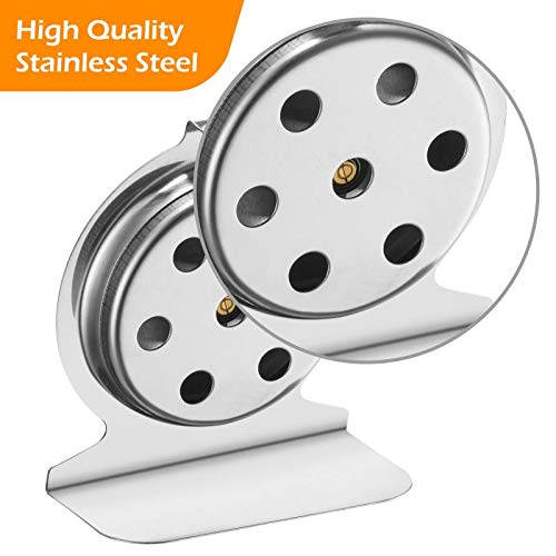 Koimsec in Oven Thermometer for Grill Smoker BBQ 50-300°C/100-600°F, Instant Read Precision Stainless Steel Electric/Gas Oven Thermometers, Analog Thermometer Gauge for Kitchen Cooking Baking