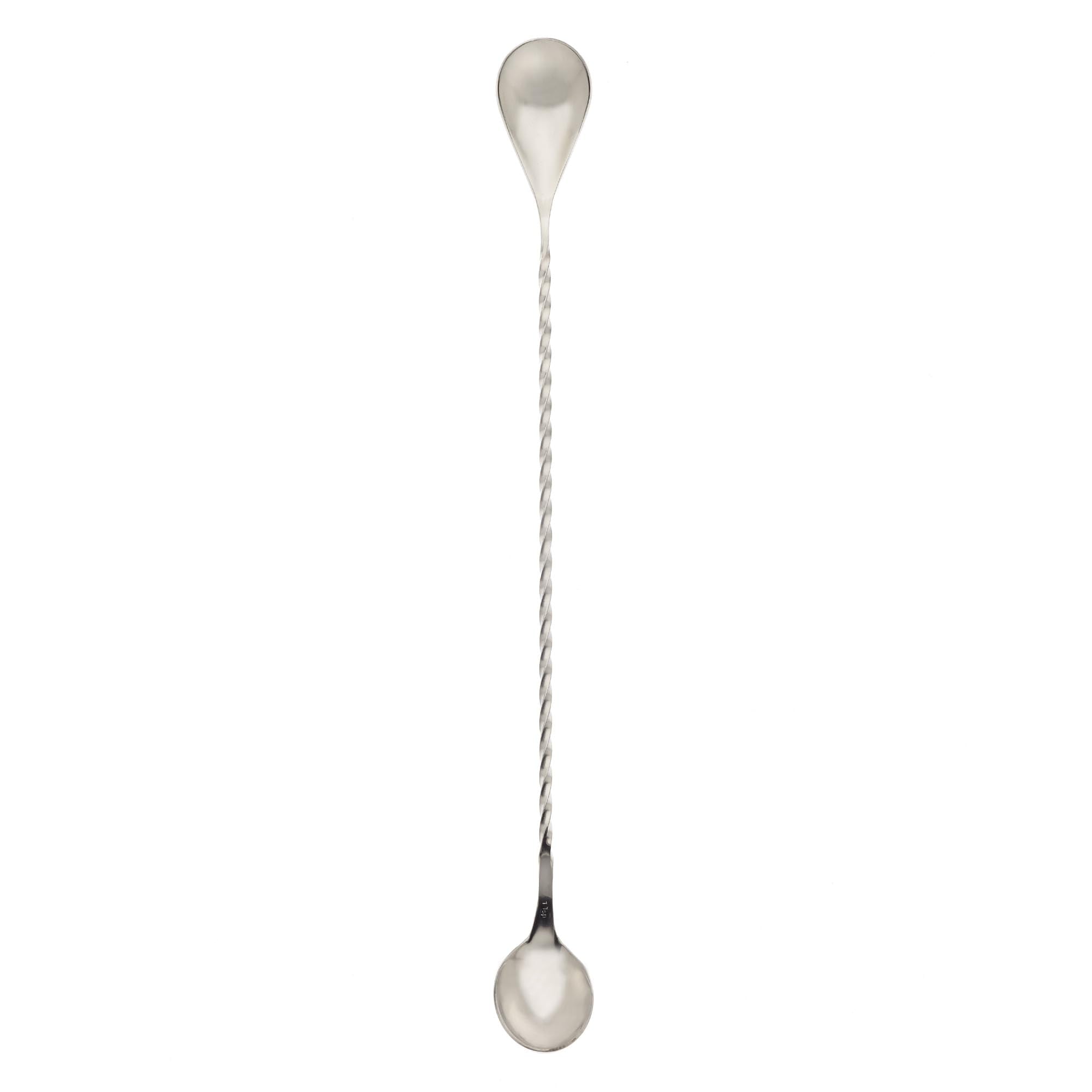 Barfly Bar Spoon with Teaspoon End, 12 1/4" (31.1 cm), Stainless Steel