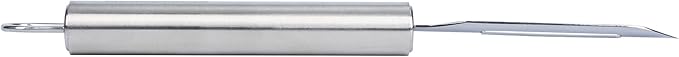 Restaurantware Stainless Steel Straight Vegetable Peeler - 24 Pack - German Standard - Double Edged Kitchen Peeler Dishwasher Safe, Sharp Blades - Potato Peeler for Potato, Apple, Cucumber
