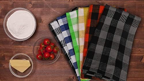 Urban Villa Cloth Napkins Cotton 12x12 (Set of 12) Multi