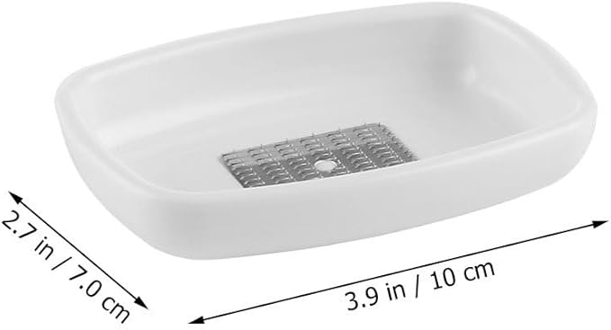 HOLIDYOYO Ginger Garlic Grater Reusable Hand Grater Kitchen Tool for Ginger Garlic Fruit Easy Cleaning 3.93 X 2.75 X 0.78 in