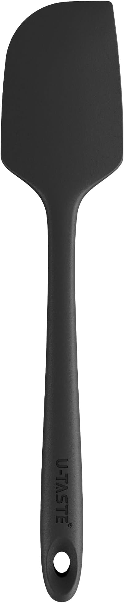 U-Taste Silicone Large Spatula, 480ºF High Temp Bowl Scraper, 11.38", Black