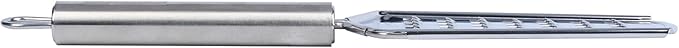 Restaurantware Stainless Steel Coarse Cheese Grater - 6 Pack - German Standard Lemon Zester with Ergonomic Handle, Sharp Blades, Dishwasher Safe - Handheld Kitchen Grater for Parmesan, Garlic, Ginger