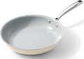 Cookersway Nonstick Frying Pans Ceramic Skillet: 8Inches Non Stick Egg Fry Pan - PFOA PTFE PFAS Free