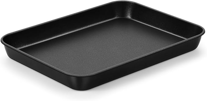 P&P CHEF Baking Cookie Sheet Pan, Carbon Steel Oven Tray, 10.5 Inch & 1PC