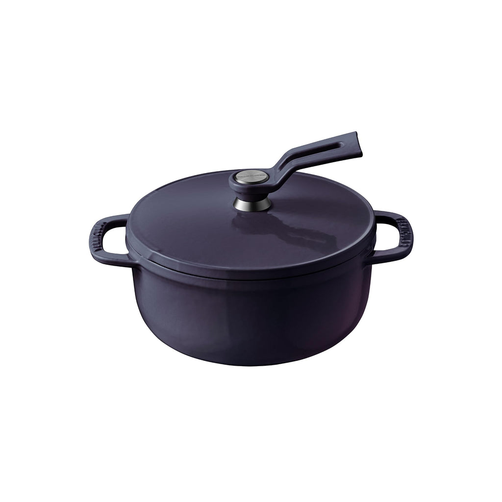 Vermicular Oven Pot 2.0 | 14cm (1qt) - Deep Ocean Blue