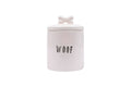 Creative Co-Op Woof Jar with Bone Handle on Lid