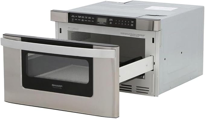 Sharp KB6524PSY 24 in. 1.2 cu. ft. Built-In Microwave Drawer Oven