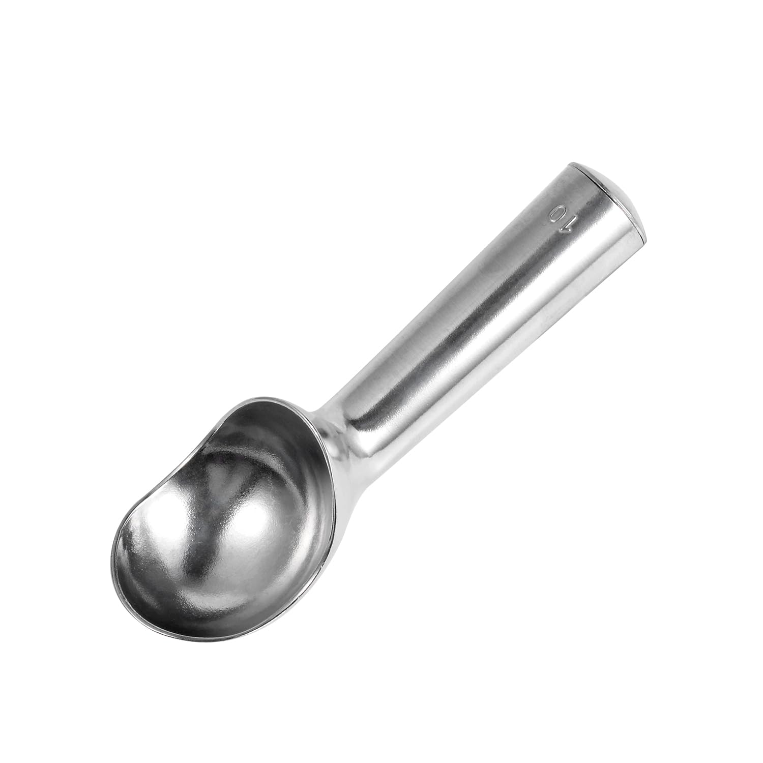 Aluminum Ice Cream Scoop, Large Ice Cream Scooper, Silver