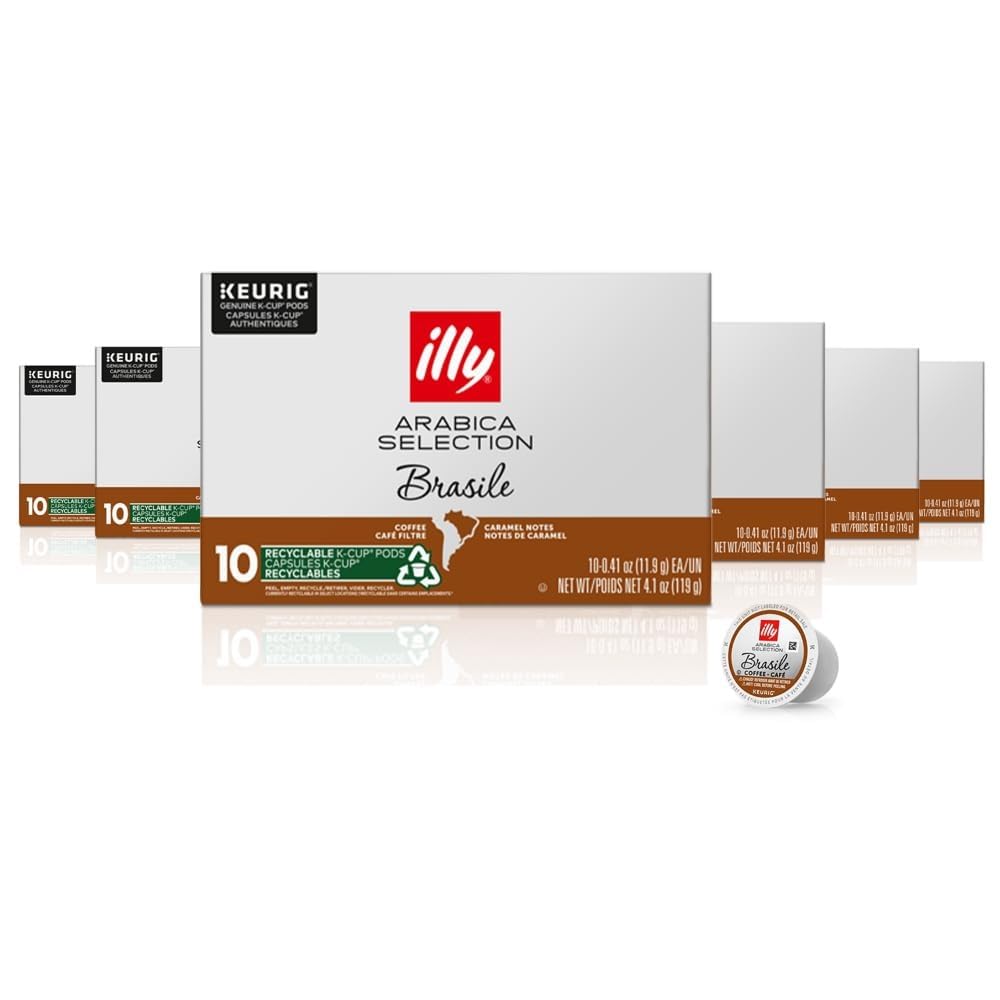 illy Coffee K Cup Pods, Intenso Dark Roast, 20 Count, 1 Pack
