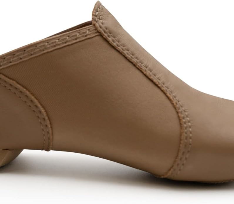 Capezio E-Series Jazz Slip On, Caramel, 12.5 W