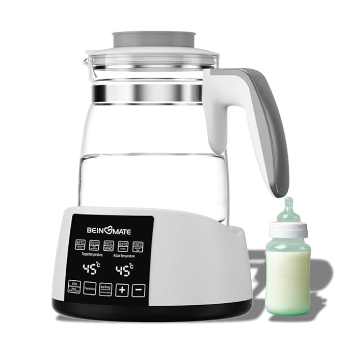 Baby Bottle Warmer,Electric Kettle Temperature Control,Water Warmer for Baby Formula