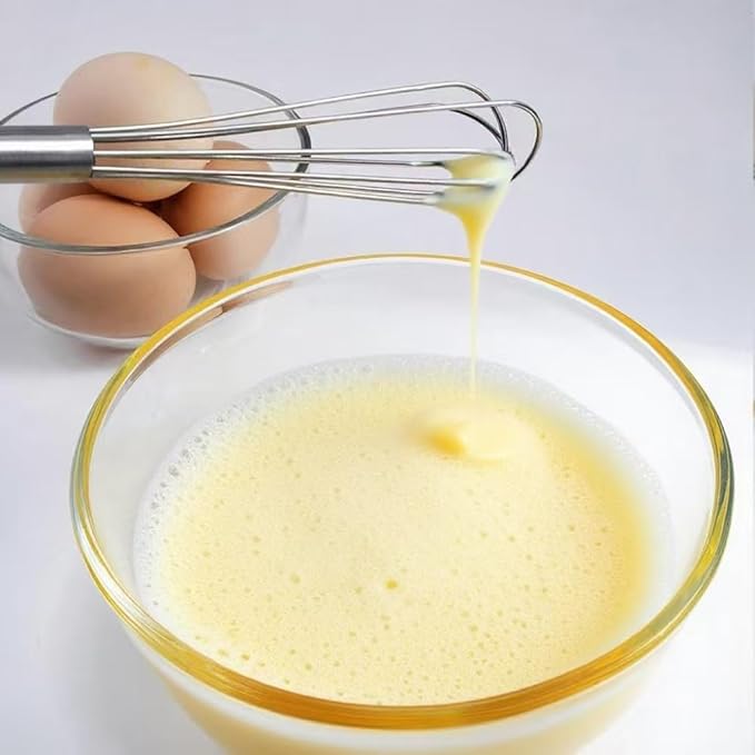 FLYINGSEA Whisks,Mini whisk,Small whisk,Cooking and Kitchen Gadget 1 Pcs.