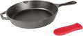 Lodge Seasoned Cast Iron Skillet 13.25 Inches - PFAS-Free, Non-Toxic Cookware - Use with an Oven, Stove, Grill, or Campfire - Naturally Non-Stick & Oven Safe