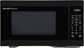 Sharp SMC1161KB 1.1 cu. ft. 1000W Black Countertop Microwave Oven
