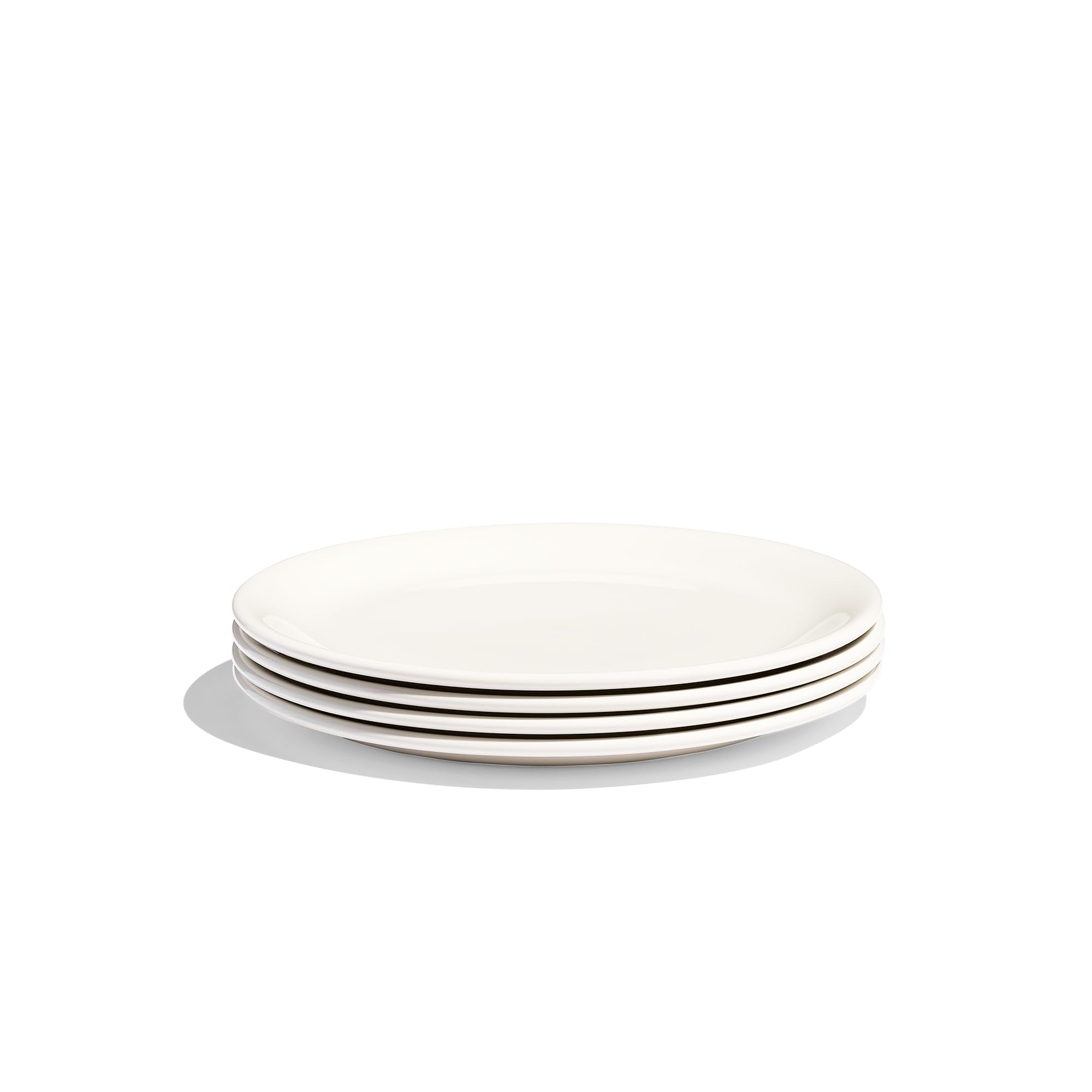 Made In Cookware - Set of 4 - Appetizer Plates - White - Porcelain - Crafted in England